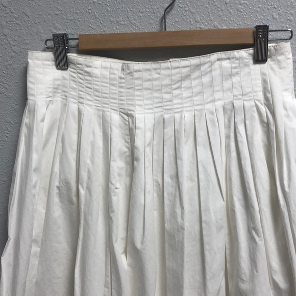 Pleated Buttoned Skirt - Picture 2 of 4